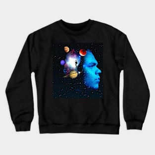 Cosmic Space Wonder Crewneck Sweatshirt